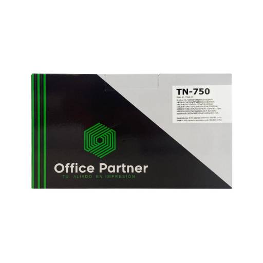 Tner Office Partner TN-750 Compatible con Brother - 8.000 Pginas