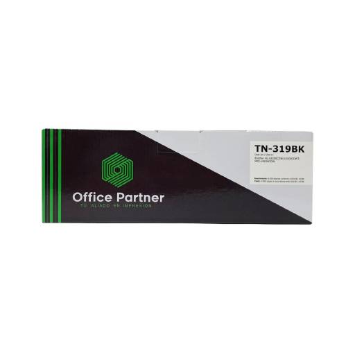 Tner Office Partner TN-319BK Compatible con Brother - Negro/ Black