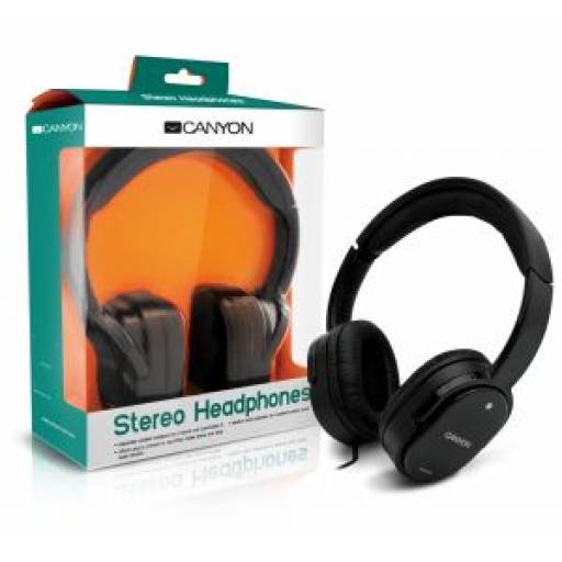 Auriculares Canyon CNR-HP03NB BLACK