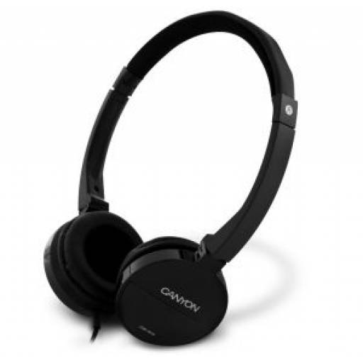 Auriculares Canyon CNR-HP04NB Black