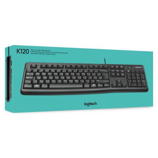 Teclado Logitech K120 USB - Espaol